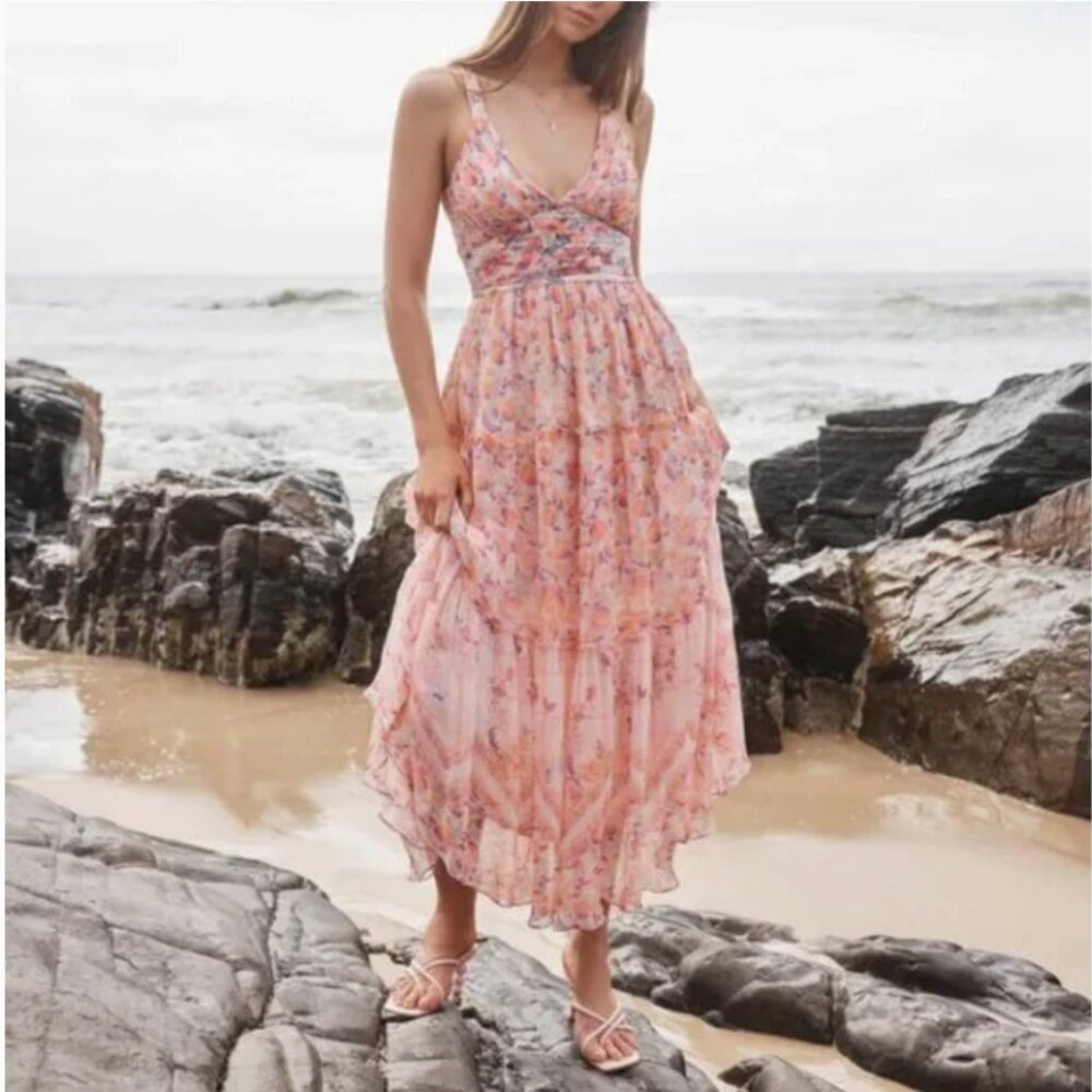 NWT Hemant & Nandita Kati Midi Dress/ M